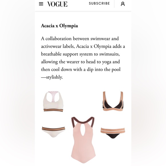 Acacia swimwear - size medium — NWT 💕 - Picture 2 of 7